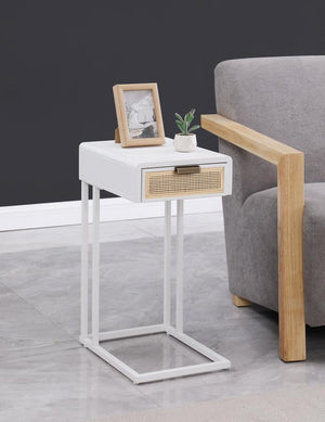  making it the perfect accent for your living space. Constructed with a sturdy heavy gauge metal frame