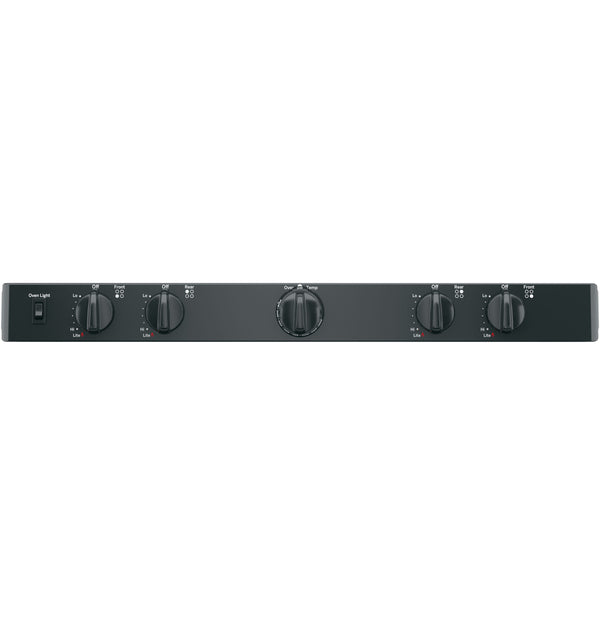 GE® 30" Free-Standing Front Control Gas Range
