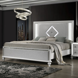 Stardust - 6/6 Eastern King Bed - White