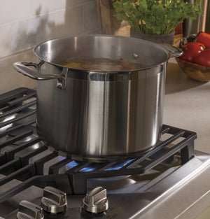 GE® 36" Built-In Gas Cooktop with 5 Burners and Dishwasher Safe Grates