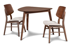 Oscar - Corner Table - Walnut