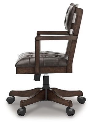 Breckington - Dark Brown - Home Office Desk Chair