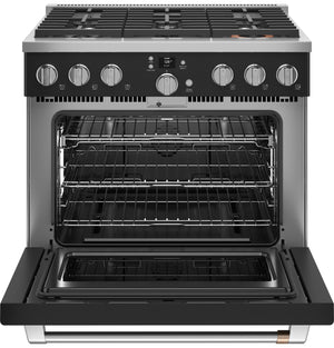 Café™ 36" Smart All-Gas Commercial-Style Range with 6 Burners (Natural Gas)