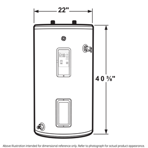 GE® Smart 30 Gallon Short Electric Water Heater