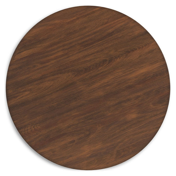 Lyncott - Light Gray / Brown - 5 Pc. - Counter Table