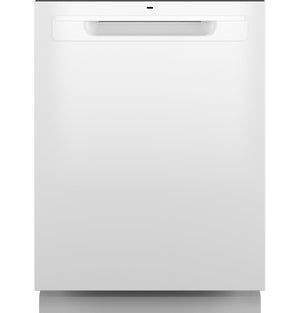 GE® ENERGY STAR® Top Control with Stainless Steel Interior Dishwasher with Sanitize Cycle