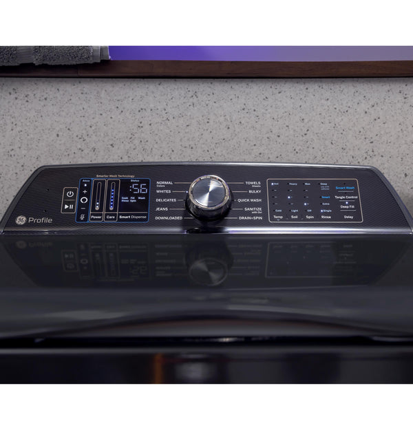 GE Profile™ ENERGY STAR® 5.4  cu. ft. Capacity Washer with Smarter Wash Technology and FlexDispense™