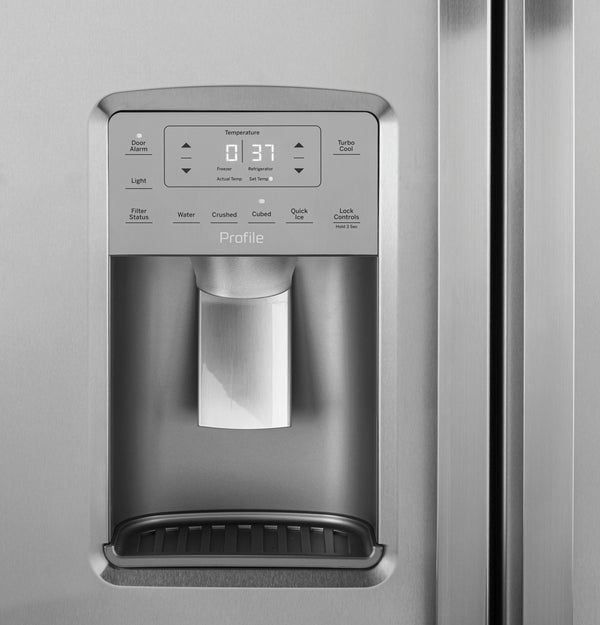 GE Profile™ Series ENERGY STAR® 25.3 Cu. Ft. Side-by-Side Refrigerator