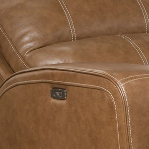  this six-piece sectional combination is the ultimate spot for rest and relaxation. You can-'t surpass the comfort of its two power recliners at each end that feature power headrests. Between those