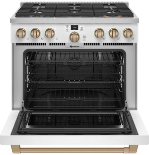 Café™ 36" Smart Dual-Fuel Commercial-Style Range with 6 Burners (Natural Gas)