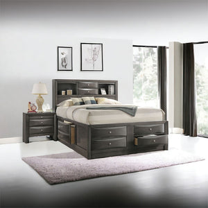 Ireland - Queen Bed - Gray Oak