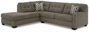 Reliable comfort, reimagined. Suitable for a variety of spaces, this sectional with chaise invites you to say hello to approachable, everyday style. It expertly balances classic details, like a tufted back, with a contemporary structure. Satisfyingly soft