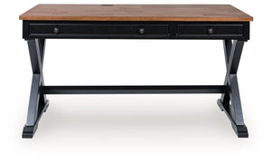 Wildenauer - Brown / Black - Home Office Desk