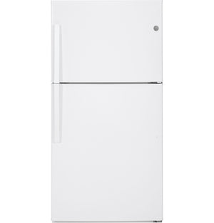 GE® ENERGY STAR® 21.1 Cu. Ft. Top-Freezer Refrigerator