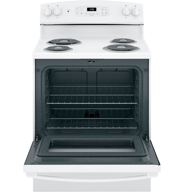 GE® 30" Free-Standing Self-Clean Electric Range