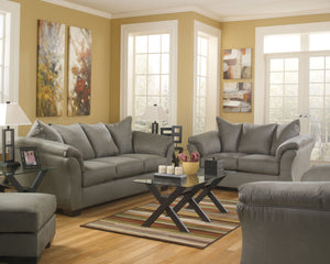 Darcy - Cobblestone - Ottoman