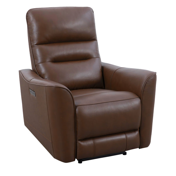  which is designed for space and convenience. It features a zero-gravity power recline and an adjustable power headrest made from durable top-grain leather. Taylor is built with sustainably sourced wood from a solar-p
