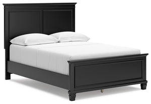 The casual design of this full panel bed introduces a time-honored look to your restful retreat. The beautifully crafted piece is built to last, with distinctive framing that gives its headboard and footboard brilliant dimension. Whether your personal aes