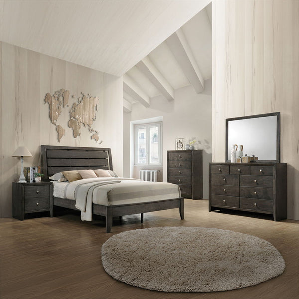 Ilana - Nightstand - Gray Finish