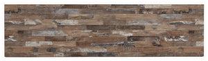 Willowton - Brown Light - TV Stand w/Fireplace Option - 60" x 14.8" x 24.33"