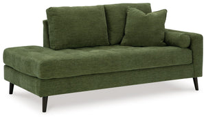 Bixler - Raf Corner Chaise - Olive