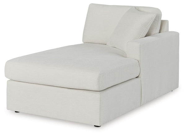 Modmax - Oyster - 5 Piece Double Chaise Sectional With Audio Console