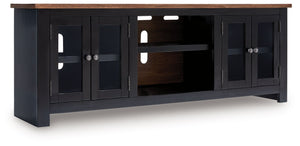 which pairs a warm satin black base with a contrasting butcher block veneer top. Glass door cabinets 