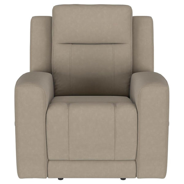 Brentwood - Upholstered Recliner Chair - Taupe