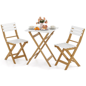 PU-coated acacia wood ensures lasting durability<br>Spacious tabletop for your drinks  cups and sunglasses<br>More comfortable to sit with the curved backrests<br>Stable to use thanks to the X-shaped structures<br>Reinforced crossbars provide increased st