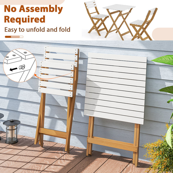 PU-coated acacia wood ensures lasting durability<br>Spacious tabletop for your drinks  cups and sunglasses<br>More comfortable to sit with the curved backrests<br>Stable to use thanks to the X-shaped structures<br>Reinforced crossbars provide increased st