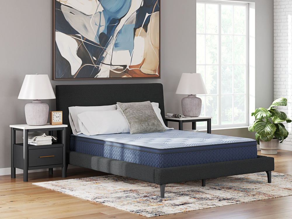 Pure sleep perfection. With this hybrid full mattress, restorative rest is easier than ever. You can snooze soundly on its layers of comforting quilt foam and luxury loft fiber. A wrapped coil unit and supple base foam provide the support you need while r