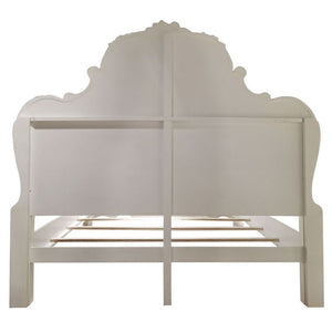 Dresden - California King Bed - Bone White Finish