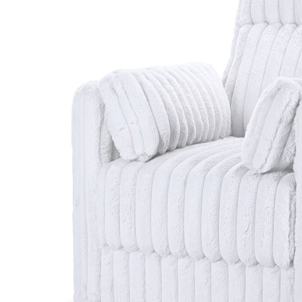 Embrace - Swivel Accent Chair - Cream