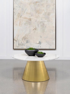  sophisticated focal point in any living room. Crafted from genuine marble