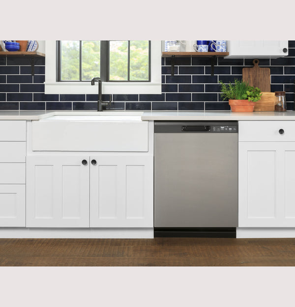 GE® ENERGY STAR® Dishwasher with Front Controls