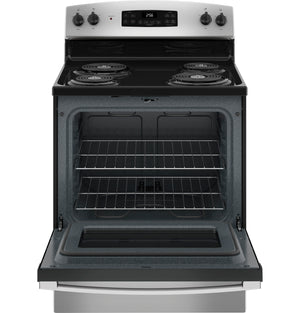 GE® 30" Free-Standing Self-Clean Electric Range