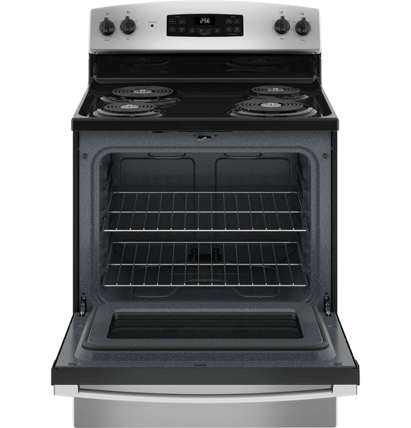 GE® 30" Free-Standing Self-Clean Electric Range