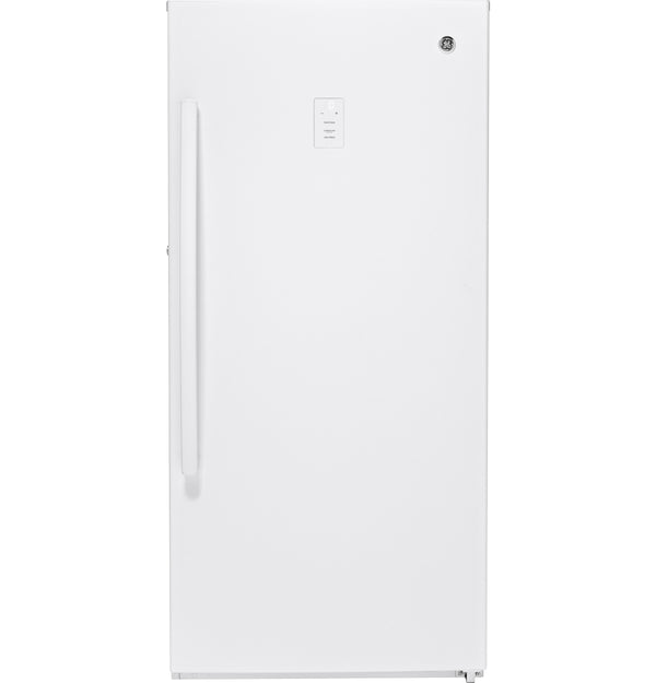 GE® ENERGY STAR® 14.1 Cu. Ft. Frost-Free Garage Ready Upright Freezer