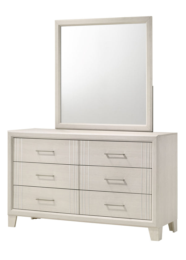 Charlie - Full 5 Piece Bedroom Set - White