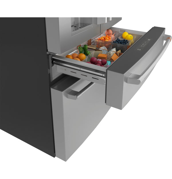 Café™ ENERGY STAR® 22.3 Cu. Ft. Smart Counter-Depth 4-Door French-Door Refrigerator