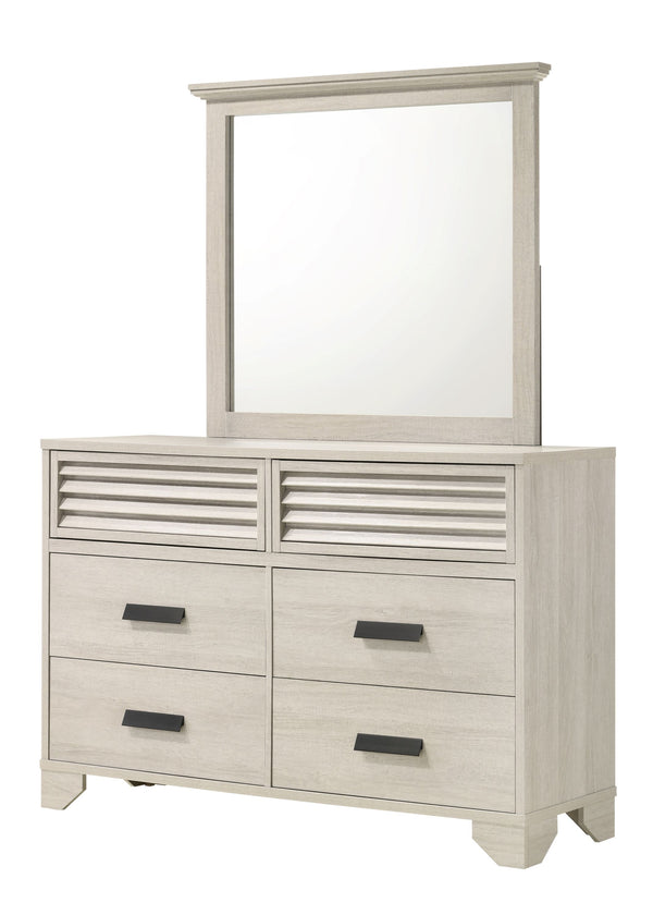 Sarter - King 4 Piece Bedroom Set - White