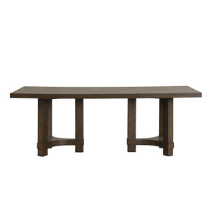 Cityscape - Mesa de comedor rectangular - Nogal