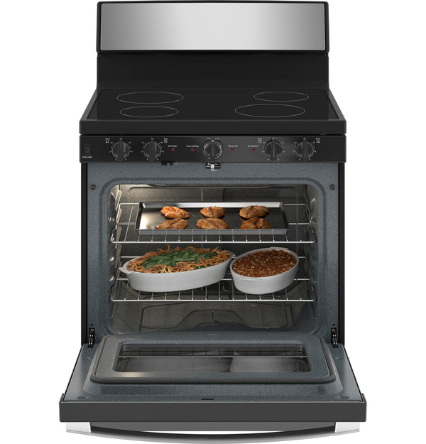 GE 30” Free-standing Electric Radiant Smooth Cooktop Range