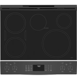 GE Profile™ ENERGY STAR 30" Smart Slide-In Fingerprint Resistant Front-Control Induction and Convection Range with No Preheat Air Fry