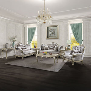 Libertee - Sofa Table - Champagne