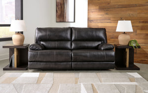  meet contemporary function. This power reclining sofa combines your ideal comfort features