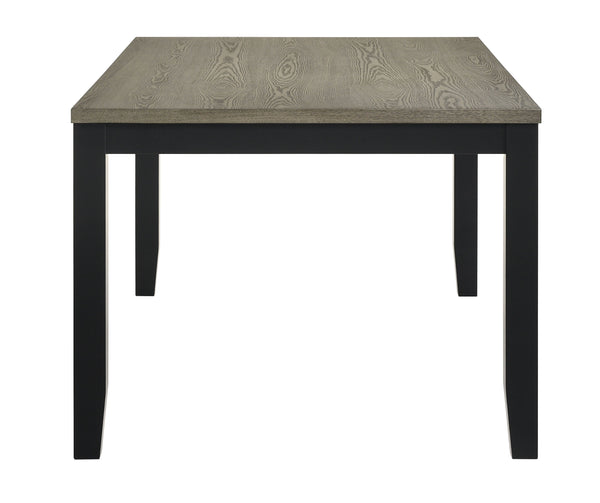  rectangular table with a beautifully textured wood grain finish