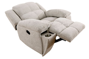 Buster - Manual Reclining Sofa And Recliner - Opal Taupe