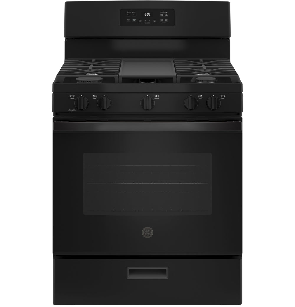 GE® 30" Free-Standing Gas Range
