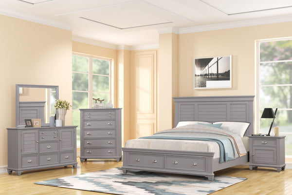 Jamestown - Door Chest - Gray